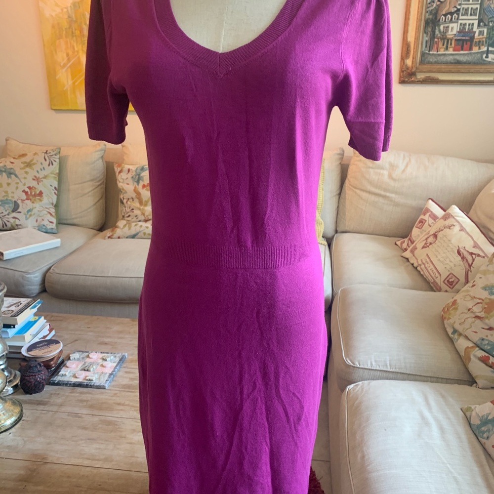 BCBG pink Sweater Dress Size Medium